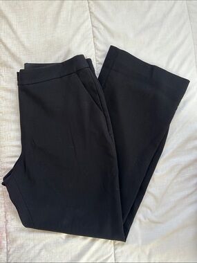H&M Sleek Straight Black Pants Size 12